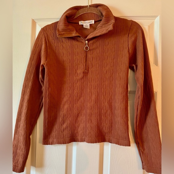 Soho Lady SM Spandex Stretchy Sweater. - Picture 1 of 3